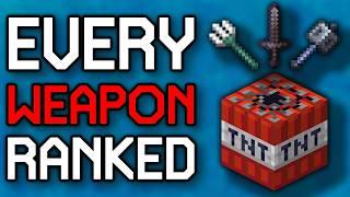 Ranking EVERY Weapon in Minecraft