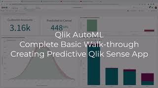 Qlik AutoML - Basic Walkthrough Creating a Qlik Sense Predictive Analytics App