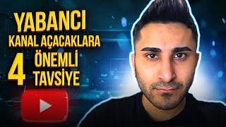 Yabancı Youtube Kanalı Açacaklar için 4 Püf Nokta! (Yabancı Kanal Açmak)