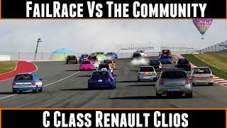 FailRace Vs The Community C Class Renault Clios