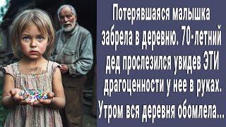 70-летний дед побледнел увидев эти драгоценности в руках малышки. Утром все в деревне онемели...