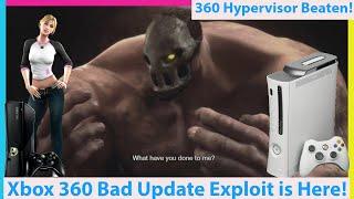 A Xbox 360 Hypervisor Exploit is Out! Bad Update is a HUGE Deal! The Floodgate is Open