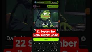 Memes Lab Bot Daily Cipher Code 22 September | Memes Lab Cipher Code| Memelab Daily Cipher | Memelab