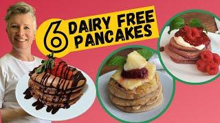 DAIRY FREE PANCAKES | EASY VEGAN PANCAKES | HEALTHY PANCAKES WITHOUT BANANA | NO BLENDER