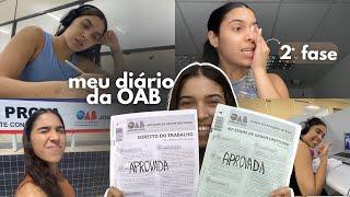 vlog | trajetória de estudos para OAB (rotina, dicas e desabafos) #2fase