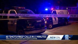 MPD call log: 60 shots fired in 17 minutes on New Year's Eve