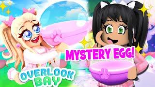 OPENING THE *MYSTERY EGG* IN OVERLOOK BAY (roblox) April Fools UPDATE