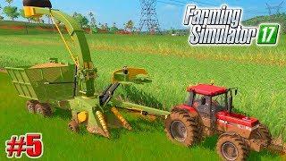 СБОР САХАРНОГО ТРОСТНИКА! ЖИЗНЬ ФЕРМЕРА! Farming Simulator 2017 Прохождение на русском 5 серия