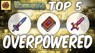 Terraria 1.3 Top 5 Pre Hardmode Weapons | Overpowered