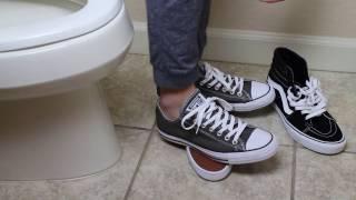 Brand New Gray Converse Crushing Brand New Vans