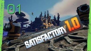 SATISFACTORY V1 - HARDEST STARTING LOCATION?!! Full Guide & Let's Play from VETERAN - 2024