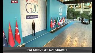 PM Modi arrives at G 20 Summit