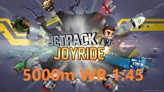 Jetpack Joyride 5000m [Former WR] 1:45