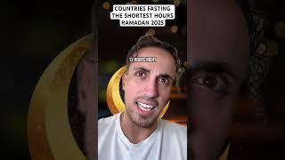 Countries Fasting The Shortest Hours Ramadan 2025