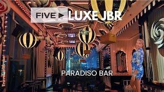 The WORLD'S BEST Bar | PARADISO BAR FIVE LUXE JBR Dubai