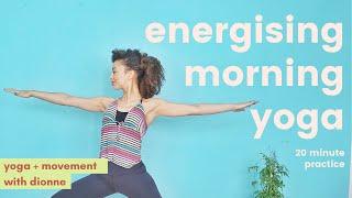 Morning Yoga : 20 minute energising flow // Yoga with Dionne