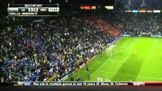 Landon Donovan Goal - Los Angeles Galaxy vs Houston Dynamo 1-0 MLS Cup 2011