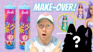 Barbie Color Reveal Mermaid Make-Over! ‍️ (Series 2)