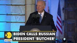 Joe Biden delivers remarks from Warsaw, says Putin is strangling democracy & World order | WION