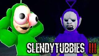  TELETUBBIES TURNING TO EVIL! | Dipsy Plays Slendytubbies 3 Part 1