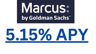 Marcus Online Savings account now the highest at 5.15% APY on high yield online savings account.
