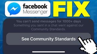 How To Fix Community Standards Facebook Messenger (2024)