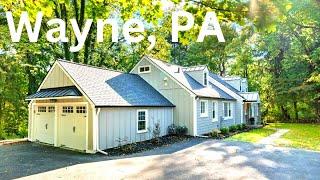 LUXURY HOUSE TOUR in Wayne | Remodeled Cape Cod House | 4,550 Sq Ft, 4 Bedrooms  | Philadelphia PA