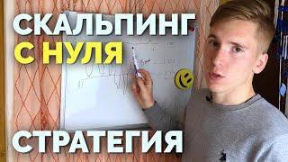 Скальпинг СТРАТЕГИЯ для НОВИЧКОВ начинающих обучение ТРЕЙДИНГ С НУЛЯ