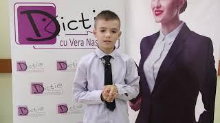 Marius Ciobanu-Cursant la Dicție cu Vera Nastasiu