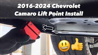 How-To: Install Lift Points // 2016-2024 Chevrolet Camaro