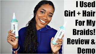 I Braided My Hair With No Extensions! Girl & Hair Review + Demo