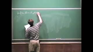 Universal Algebra, Lecture I - Alexander Voronov