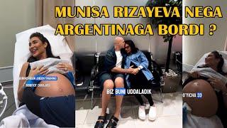 TEZKOR MUNISA RIZAYEVA HAQIDA XONANDA ARGENTINAGA TUG'ISHGA BORGANINI AYTDI. BAXT VA OMAD TILAYMIZ.