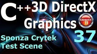 C++ 3D DirectX Tutorial [Sponza Crytek Scene]