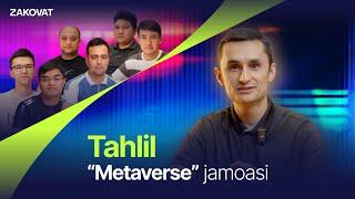 Tahlil: Metaverse jamoasi | Professional liga o‘yini muhokamasi