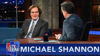 Michael Shannon Jams On Some Bob Dylan Lyrics With Stephen Colbert