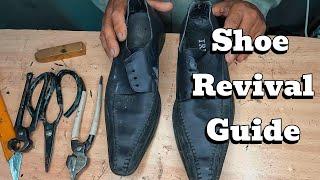 Classic Men's Shoes Restoration | Timeless Elegance Revived