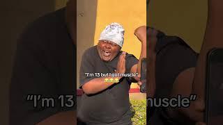 Chicago rapper flex off with dude with no neck #babychiefdoit #theviper #chicagorap #rollingloud