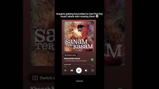 Spotify actually removed pakistani actress|#youtubeshorts#bollywood #indvspak #shortfeed #trending