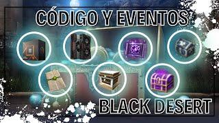 Black Desert CÓDIGOS | EVENTOS | Cómo CANJEAR cupones [PRIMEROS pasos con REGALOS]