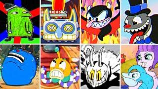 Cuphead - All Secrets & Unused & Hidden & Early Bosses (Updated)