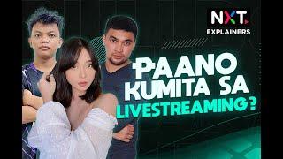 Paano kumita sa video game livestreaming? | NXT