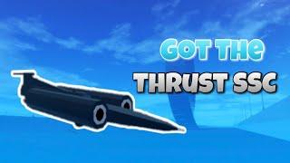 Getting the Thrust SSC in car crash simulator (2022)