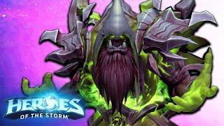 Gul'dan MAX DAMAGE Corruption Build is Unforgiving! | Heroes of the Storm (Hots) Gul'dan Gameplay