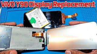 How to change replace Vivo Y90 Display Unit Panle LCD