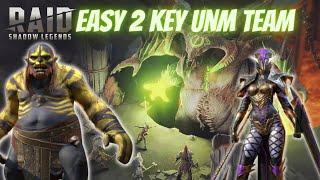 Budget Unkillable Full GUIDE 2 Key UNM 1 Key NM/Brutal NO GEAR SWAP | RAID SHADOW LEGENDS