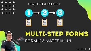 Formik Multi-Step Form with Material UI | React JS Forms Tutorial