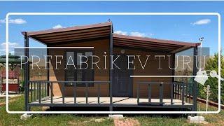 Prefabrik Ev Turu #vlog