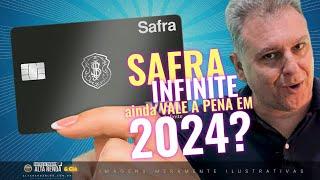 CARTÃO SAFRA VISA INFINITE VERSÃO 2024! SERÁ QUE VALE A PENA PEDIR ESTE CARTÃO OU MANTER ELE ATIVO?