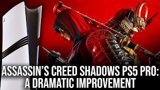 Assassin's Creed Shadows - PS5 Pro vs PS5 Review - One Of The Best Upgrades For The System